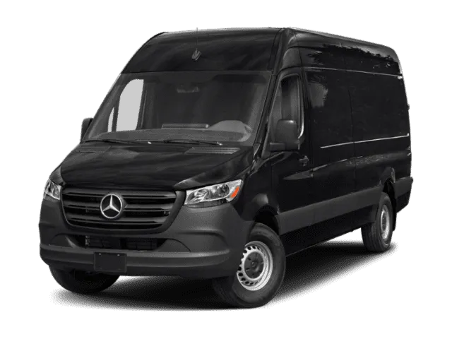 Mercedes Sprinter passenger van for group transportation in Indianapolis - Lightning Limo